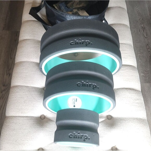 Chirp Wheels set  12’’ 10’’  6’’  For Back Relief With Case and Posture Support - Picture 7 of 7